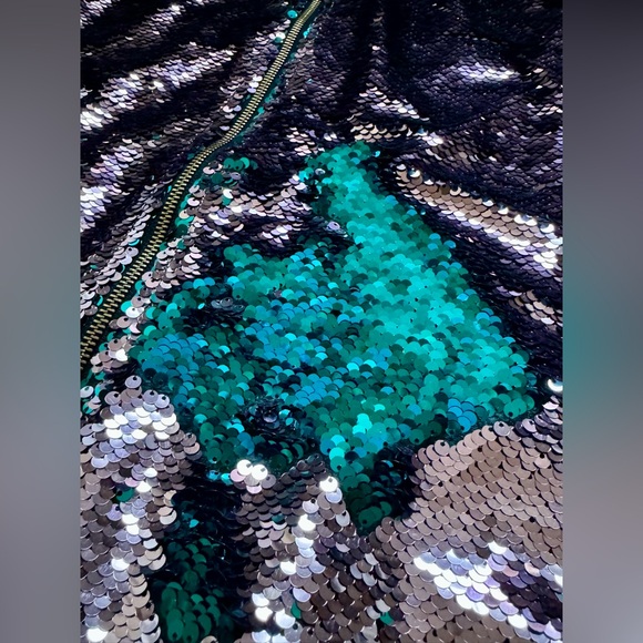 NWT Lularoe Sequin Jacket Coat XL - Picture 4 of 5